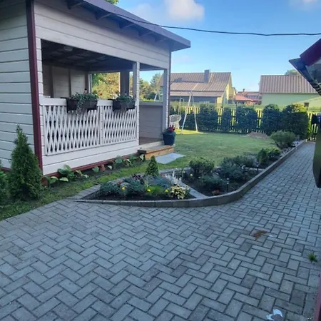 Pas Baba - Apartamentai Smilgija Sventoji Lägenhet *